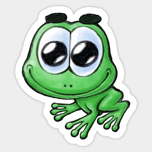 Frog (Animal Alphabet) Sticker